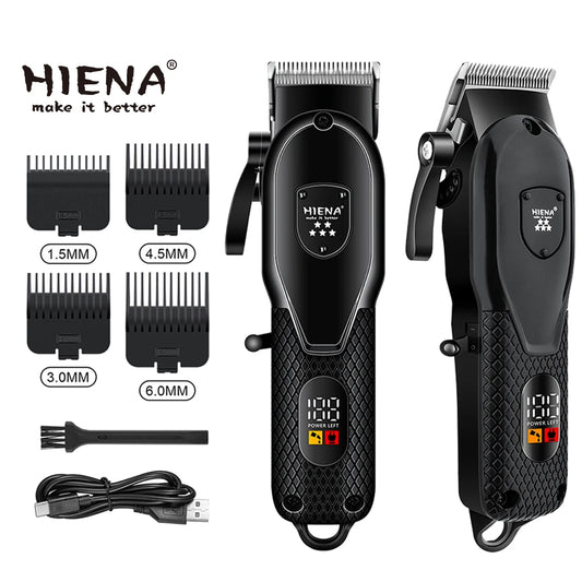 Kemei KM-1071 Hair Clipper – Professional Cordless Barber Trimmer with Stainless Blade & Taper Lever