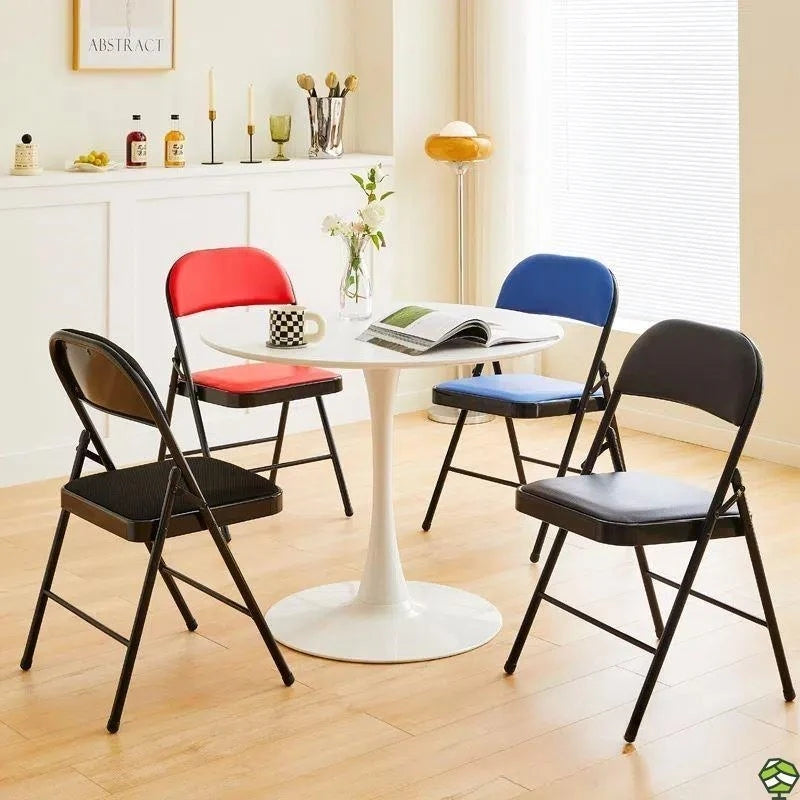 Portable Folding Chair – Simple Training Chair for Office, Dining, or Outdoor Use