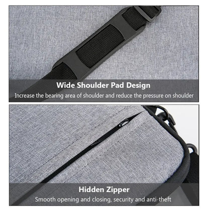 Laptop Bag Sleeve Case Shoulder Handbag – Waterproof Notebook Pouch Briefcase for 13.3, 14, 15.6 Inch Lenovo, HP, Huawei, Asus, Dell, Samsung