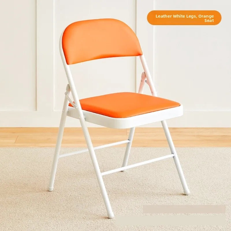 Portable Folding Chair – Simple Training Chair for Office, Dining, or Outdoor Use