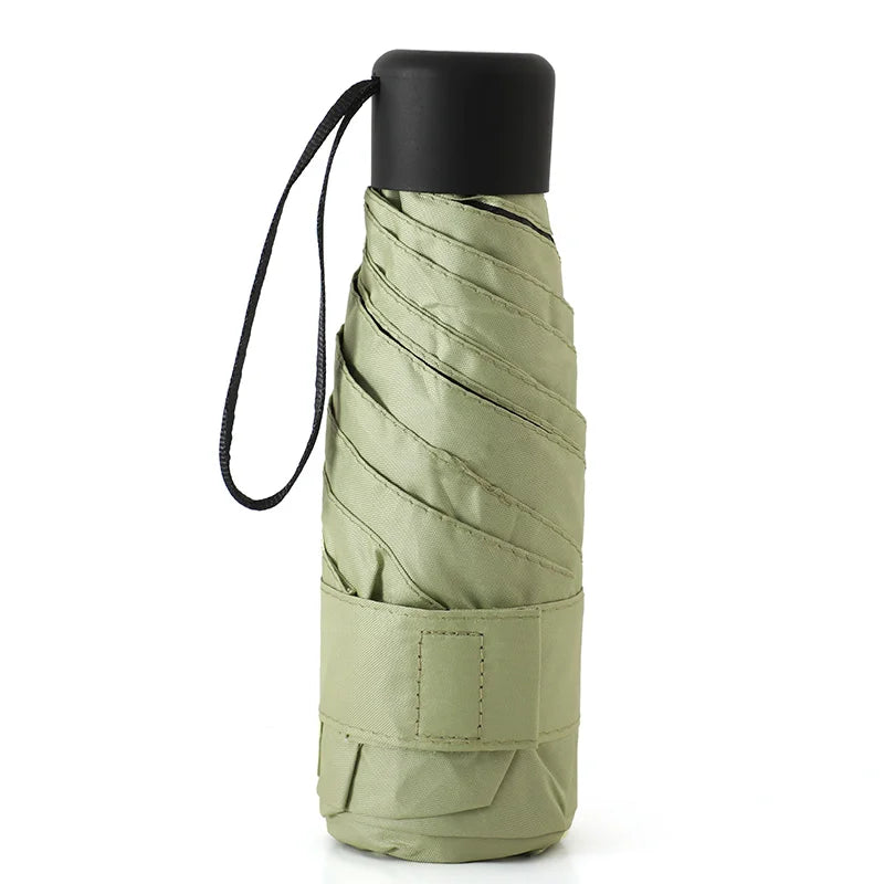 Ultralight Folding Pocket Umbrella – Compact Windproof Travel Umbrella for Women & Men