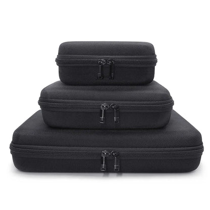 2.5 & 3.5 Inch Shockproof Portable Storage Case – Handheld Carry Bag for PTZ Drones, Mobile Power Banks, Hard Drives & GoPro 10/9