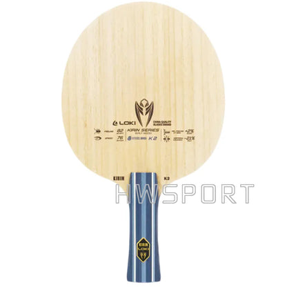 LOKI Kirin K1 K2 K3 Table Tennis Blade – 5+2 Ply Offensive FL Grip Ping Pong Paddle Base