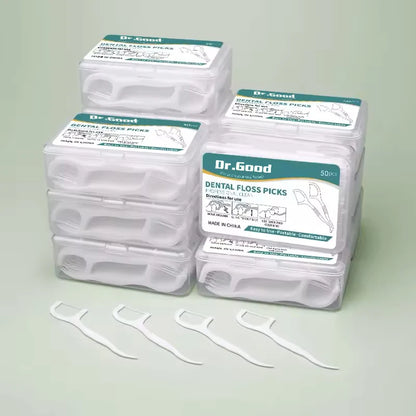 أعواد خيط تنظيف الأسنان - 50/150/300/600/1000 قطعة، أدوات للعناية بالفم من أجل أسنان ولثة صحية
