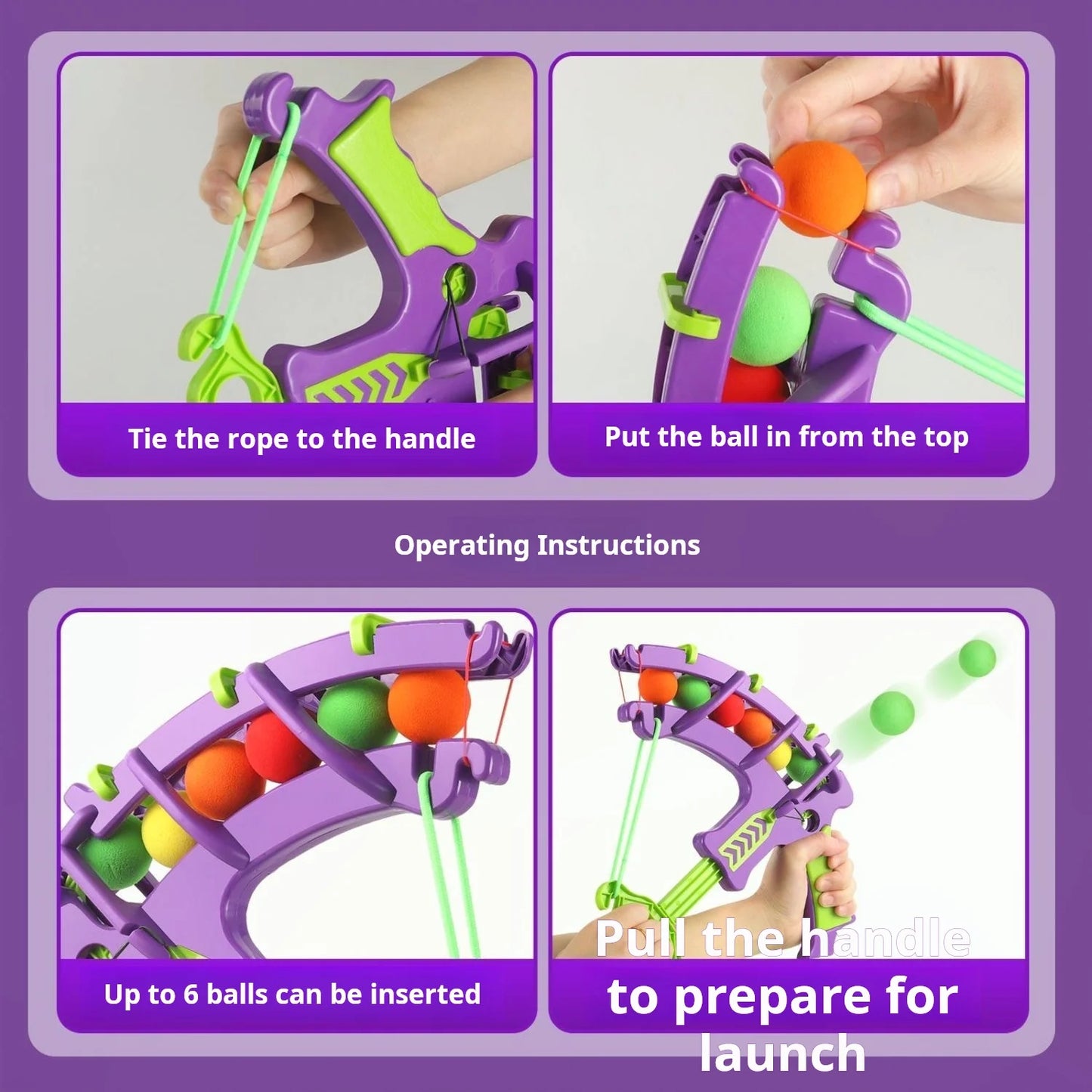 Montessori Throw Sport Slingshot Target – Sticky Ball Dartboard Basketball Outdoor Educational Game