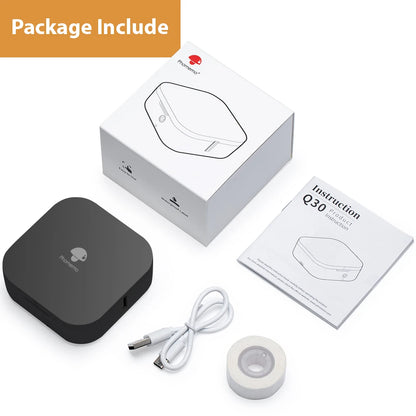 Phomemo Q30 Mini Label Printer – Wireless Bluetooth Thermal Pocket Label Maker for iOS & Android
