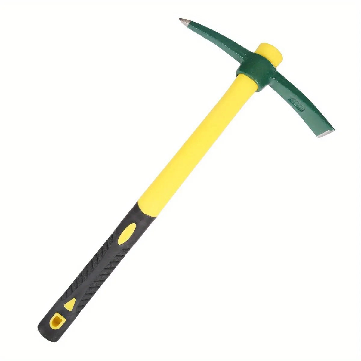 Forged Garden Pick-Axe – Fiberglass-Handle Tool for Weeding, Soil Loosening & Camping