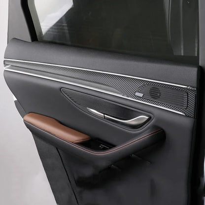 Car Carbon Fiber Sticker Tape for Car Interior 3D Auto Decor Decoration Universal Vinyl Wrap Roll Film Styling Stickers Decal