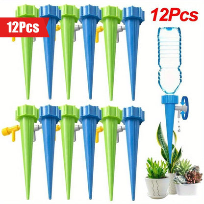 Automatic Drip Irrigation Spike System – Self-Watering Device for Flower Pots, Gardens & Greenhouses