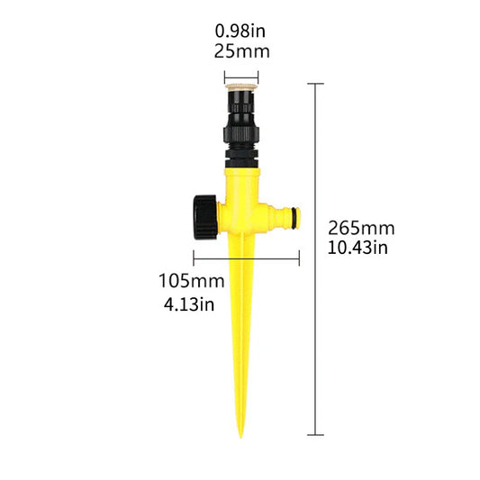 Adjustable Atomizing Buried Sprinkler Head Set – Garden Vegetable Sprinkler with Ground Plug for Efficient Irrigation