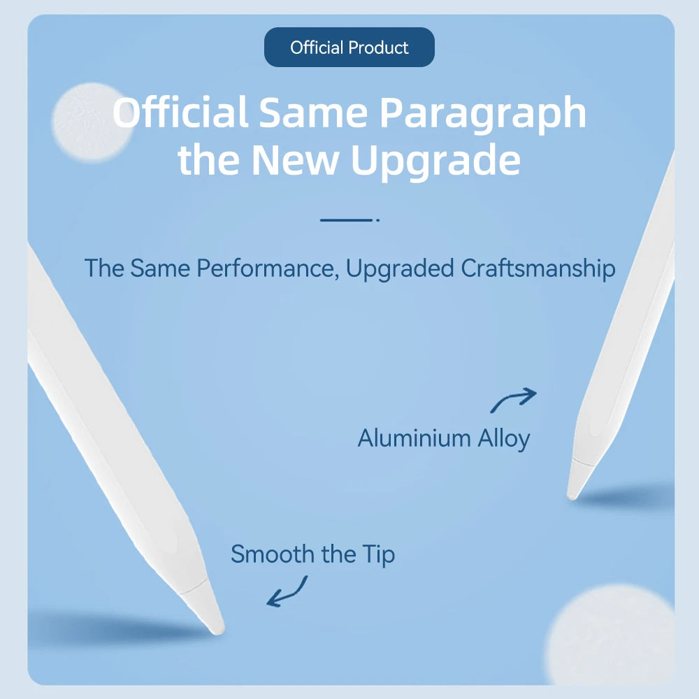 قلم Apple Pencil 2025 لأجهزة iPad 11 و13 وM2 وM3 وPro 13 و11 وM4 وAir من الجيل 5 و6 و7 و8 و9 و10 وAir من الجيل 3 و4 و5 و6، تثبيت مغناطيسي تلقائي، شحن سريع 