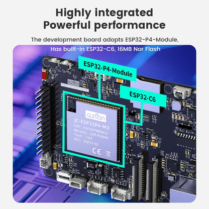 ESP32P4+ESP32-C6 development board ESP32P4 development board ESP32P4 smart board