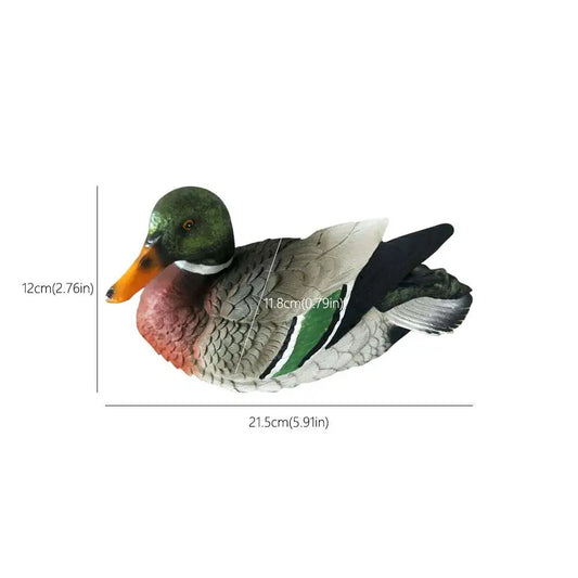 Mandarin Duck Courtyard Pond Floating Swan Animal Decoration Simulation Decoration Garden Simulation Mandarin Duck Decoration