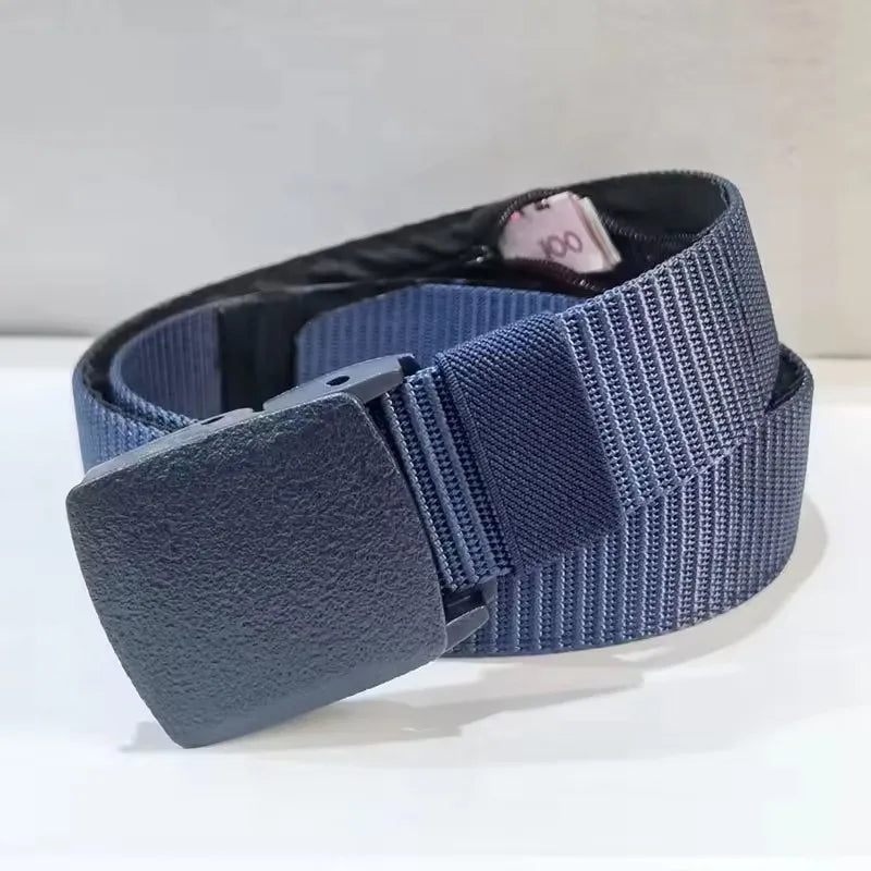 حزام نقود للسفر مضاد للسرقة – حقيبة خصر مخفية للنقود للرجال والنساء