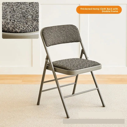 Portable Folding Chair – Simple Training Chair for Office, Dining, or Outdoor Use