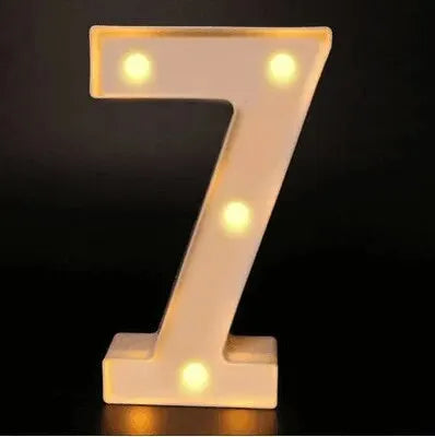 Luminous Number Lamp LED Light – Battery Operated Decorative Night Light for Home, Weddings, Birthdays & Christmas Parties