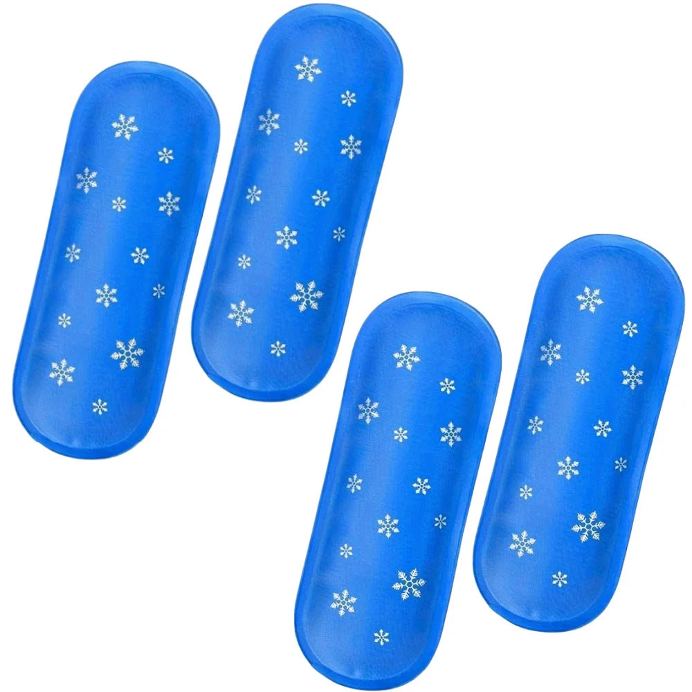 كيس ثلج جل الأنسولين (1/6 قطع) - كيس تبريد قابل لإعادة الاستخدام - شريط ثلج مبرد - عبوة ثلج عازلة للبرودة - لتسكين الألم وتخزين الأدوية 