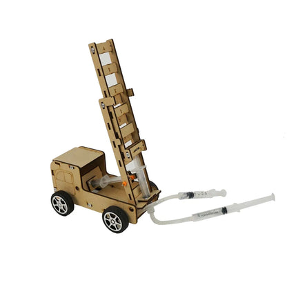 DIY Wooden STEM Science Experiment Kit – 3D Puzzle & Assembly Set for Kids