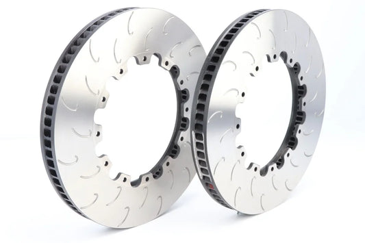Dicase High carbon brake disc 362*32mm j-hook rotor and custom aluminum adapter racing