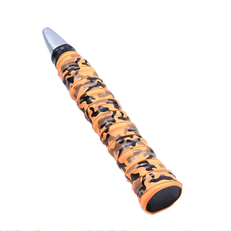 Absorbent Anti-Slip Racket Grip Tape – Camouflage Handle Wrap for Tennis & Badminton