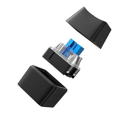 Computer Desktop Switch Power Button Extension Cable – 1.8m Blue LED PC Motherboard External Start On/Off