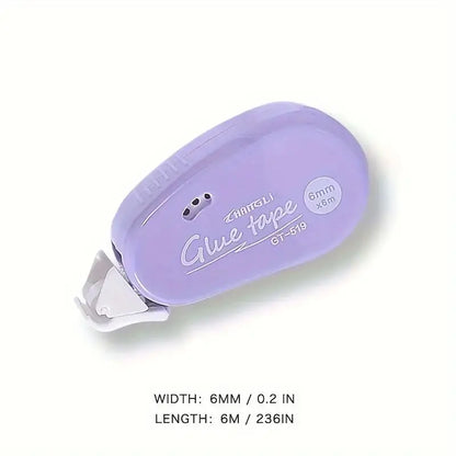 Double-Sided Adhesive Roller – Scrapbook Tape Runner for Crafts, Journaling & School Supplies