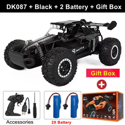 1:16 Scale Off-Road RC Car – 2.4G Remote Control Drift Truck for Kids & Boys