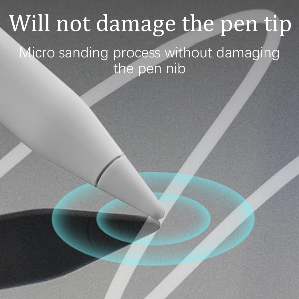 واقي شاشة غير لامع لأجهزة iPad Air 5 و4 و3 و2 و9.7 و10.5 (إصدار 2021) يشبه واقي الشاشة الورقي Pro 11 و12.9 (إصدار 2022) و10.2 (الجيل الثامن والتاسع والعاشر) وMini 6. 