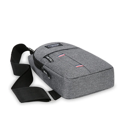 حقيبة صدر رجالية، حقيبة كتف واحدة، حقيبة كروس بودي، سعة كبيرة، مناسبة للرياضات الخارجية والترفيه، حقيبة كتف صغيرة أنيقة ذات سعة كبيرة 