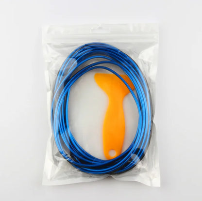 Car styling caulking decorative strip for Volkswagen VW golf mk5 golf mk3 polo 9n 6r 6n scirocco tiguan 2019