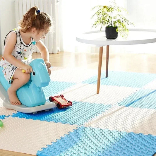 8–16PCS Baby Puzzle Floor Mat – 30x30x1cm EVA Foam Kids Carpet & Educational Play Mat for Babies and Toddlers