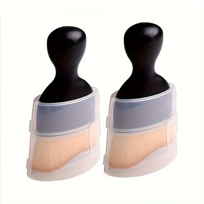 2 Pcs Car Interior Dust Sweeping Soft Brush Set – Compact Keyboard & Gap Cleaner
