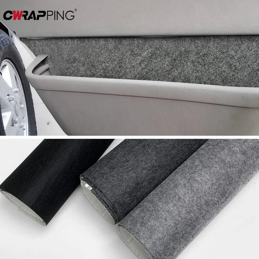 Car Lining Carpet Felt Cloth – Self-Adhesive Non-Woven Fabric High Temperature Resistant Felt for Car Repair & Home Use