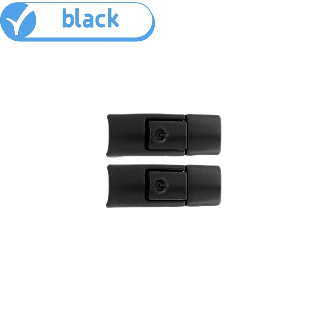 أربطة أحذية بدون عقدة - أربطة أحذية مسطحة مرنة 8 مم للأحذية الرياضية، للأطفال والكبار