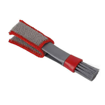 Car Air Vent Double Head Brushes – Multifunctional Auto Air Conditioner Cleaning Tool for Dusting and Interior Detailing