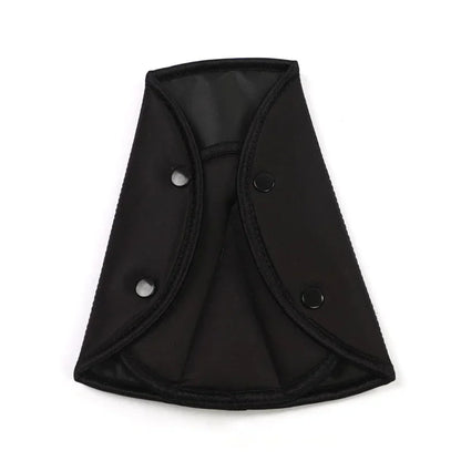 مشبك حزام أمان مثلث قابل للتعديل لمقعد السيارة - وسادة تثبيت حزام الأمان للأطفال