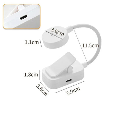 Portable LED Book Lamp – Clip-On Reading Light with 3 Color Modes & Eye Protection for Bedside, Study, Bedroom & Students
