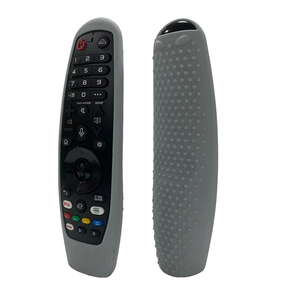 غطاء سيليكون لجهاز التحكم عن بعد السحري MRSVI – غطاء واقٍ لأجهزة التحكم عن بعد لأجهزة تلفزيون LG الذكية (MR600، MR650، MR20GA، إلخ).