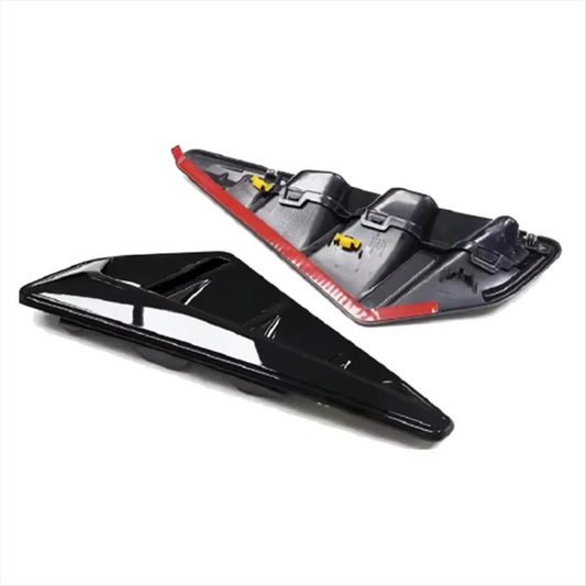 Front Fender Side Air Vent Cover For BMW X Series X5 G05 X5M F95 Replacement Trim Shark Gills Vent