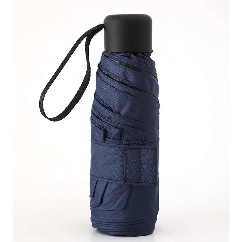 Ultralight Folding Pocket Umbrella – Compact Windproof Travel Umbrella for Women & Men