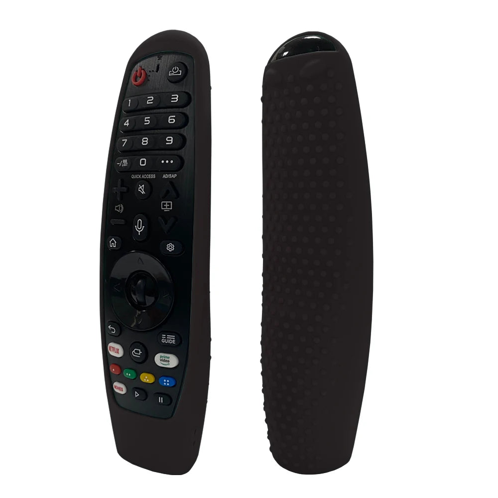 غطاء سيليكون لجهاز التحكم عن بعد السحري MRSVI – غطاء واقٍ لأجهزة التحكم عن بعد لأجهزة تلفزيون LG الذكية (MR600، MR650، MR20GA، إلخ).