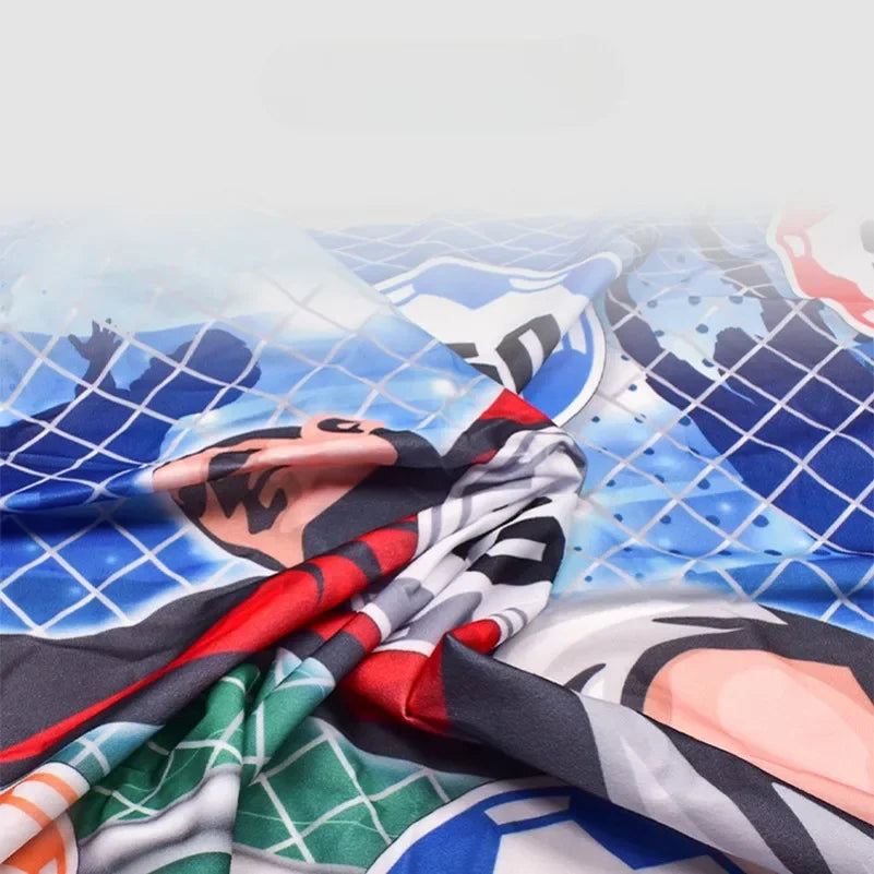 مجموعة بساط لعب كرة القدم - لعبة تدريب كرة قدم تنافسية متعددة اللاعبين داخلية وخارجية للأطفال