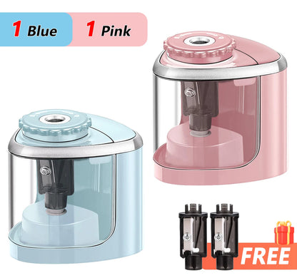 Electric Sharpener Desktop Automatic Pencil Sharpener Suitable To Pencils (6-8mm) for Students School Office Stationery Desktop