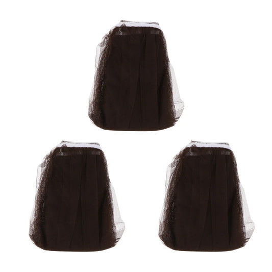 3Pcs Universal Baby Stroller Mosquito Netting Stretchable Full Cover Breathable Mesh Netting Protective Stroller Net