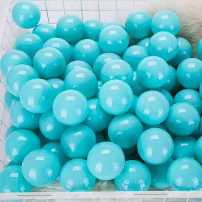 50pcs Colorful Love Star Ocean Balls – Eco-Friendly Plastic Balls for Baby Play Pits & Pools