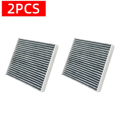 فلتر هواء مقصورة السيارة لسيارة تويوتا RAV4 موديلات 2019-2024، فلاتر سيارات من ألياف الكربون 2019 2020 2021 2022 2023 2024 