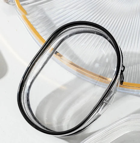 Transparent Storage Bags Keychain Data Line Coin Toys Organizer Case Thicken Clear Wallet Keyring Car Key Holder Jewelry Gifts