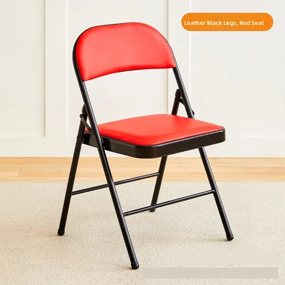 Portable Folding Chair – Simple Training Chair for Office, Dining, or Outdoor Use