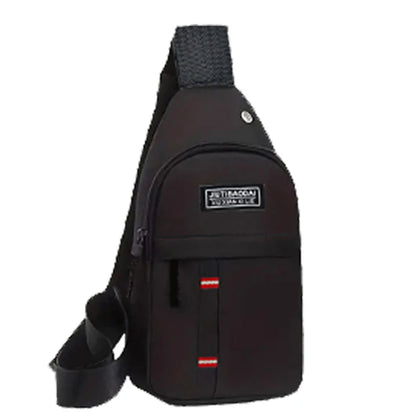 حقيبة صدر رجالية، حقيبة كتف واحدة، حقيبة كروس بودي، سعة كبيرة، مناسبة للرياضات الخارجية والترفيه، حقيبة كتف صغيرة أنيقة ذات سعة كبيرة 