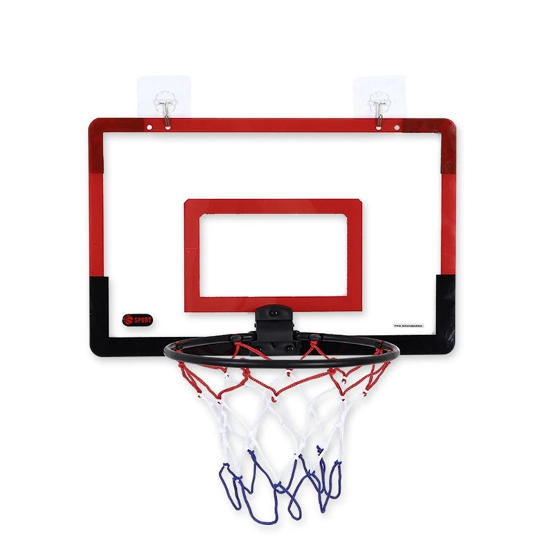 Indoor Basketball Hoop Set for Kids – Safe Hanging Mini Backboard Game for Home Play & Exercise